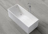 square 1560 freestanding bath