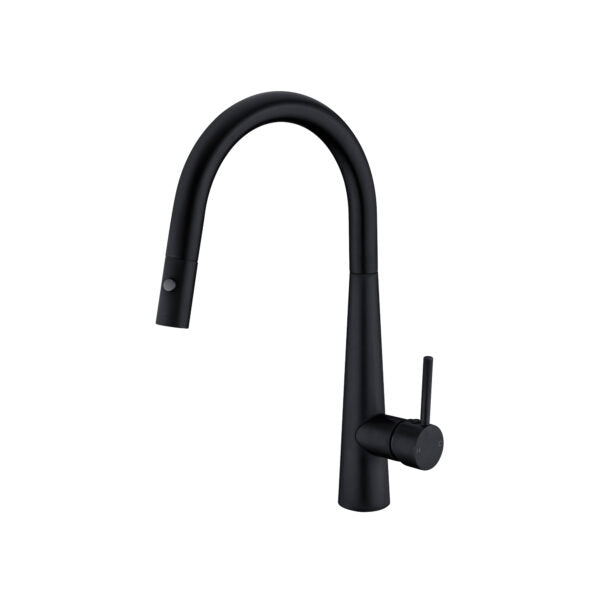 DOLCE PULL OUT SINK MIXER WITH VEGIE SPRAY FUNCTION MATTE BLACK