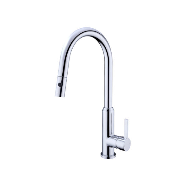 KITCHEN PULL OUT SINK MIXER WITH VEGIE SPRAY FUNCTION CHROME