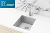 Kitchen Sink - Single Bowl 380 x 440 - PVD Brushed Nickel