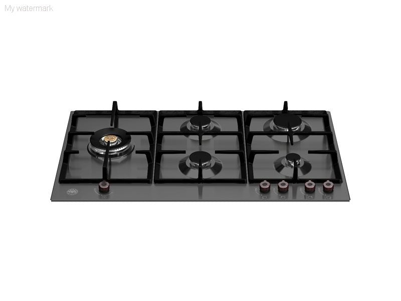 Bertazzoni Professional Series 90cm Gas Hob with Lateral Dual Wok