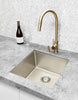Kitchen Sink - Single Bowl 450 x 450 - PVD Brushed Nickel