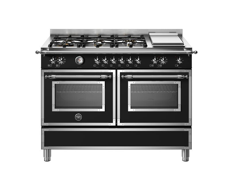 Heritage Series 120 cm 6-burner+griddle, electric double oven