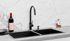 Kitchen Sink - Double Bowl 860 x 440 - Gunmetal Black