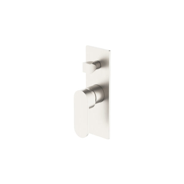 ECCO SHOWER MIXER WITH DIVERTOR BRUSHED NICKEL