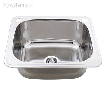 Classic 45L 2TH Utility Sink with Overflow