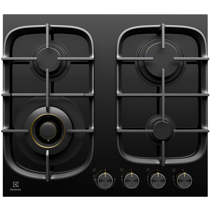 Electrolux 60cm UltimateTaste 500 4 burner gas cooktop