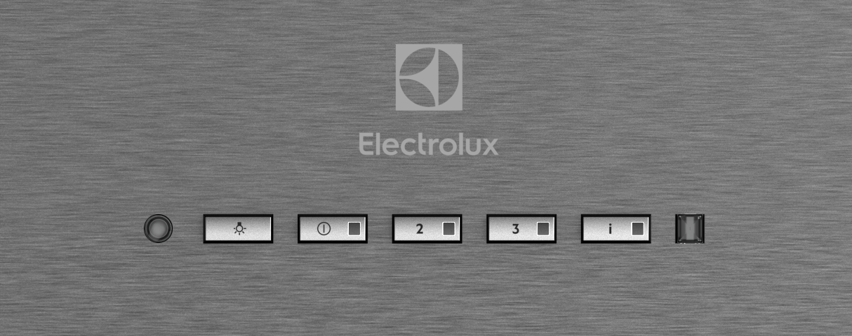 Electrolux 86cm UltimateTaste 700 Integrated Rangehood, dark stainless