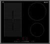 DiLusso 600mm Electric Induction Cooktop   -  4 Zones with Flexizone - Bevelled Edged EuroKera Glass with Touch Slider Controls