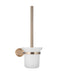 Round Toilet Brush & Holder - Champagne (SKU:MTO01-R-CH) by Meir