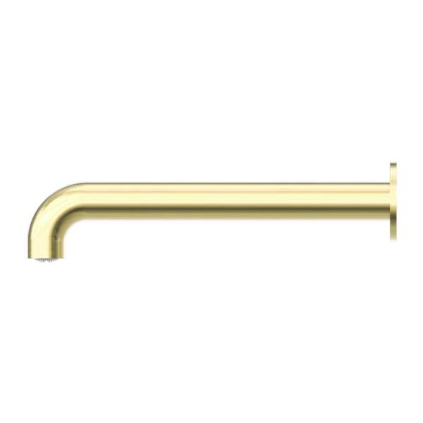 MECCA BASIN/BATH SPOUT ONLY 215MMBRUSHED GOLD