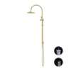 OPAL SHOWER SET WITH AIR SHOWER BRUSHED GOLD
