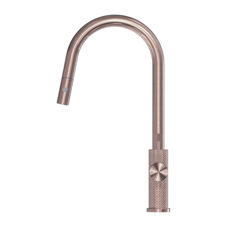 OPAL PULL OUT SINK MIXER WITH VEGIE SPRAY FUNCTION BRUSHED BRONZE