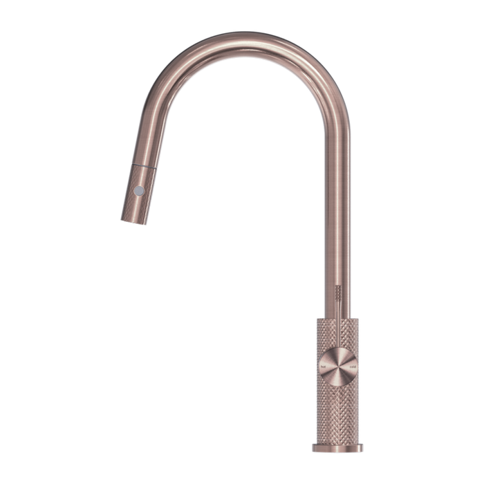 OPAL PULL OUT SINK MIXER WITH VEGIE SPRAY FUNCTION BRUSHED BRONZE