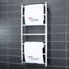Radiant Square 500mm Non Heated 7 Bar Towel Ladder
