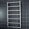 Radiant Square 600mm Heated 10 Bar Towel Ladder RH Wired