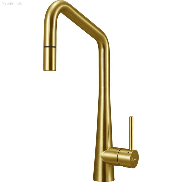 Essente Square Goose Neck Stainless Steel  Pull Out Mixer