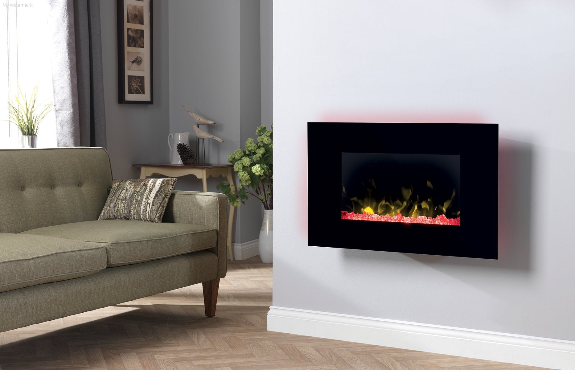 Dimplex 2kW Toluca Wall Mounted Electric Fire