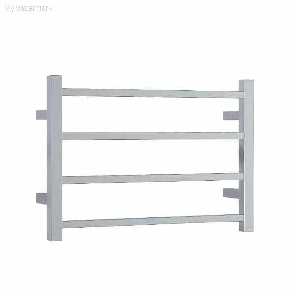 Thermorail Straight Square Ladder Heated 4 Bar Towel Rail