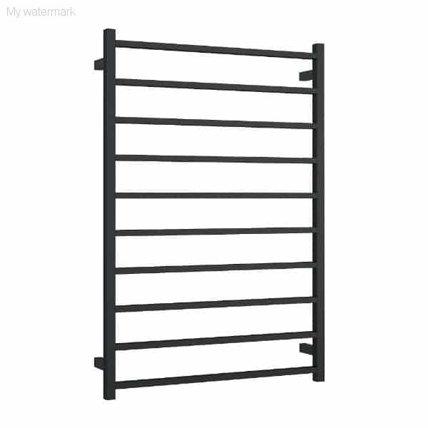 Thermorail Straight Square Ladder Heated 10 Bar Towel Rail