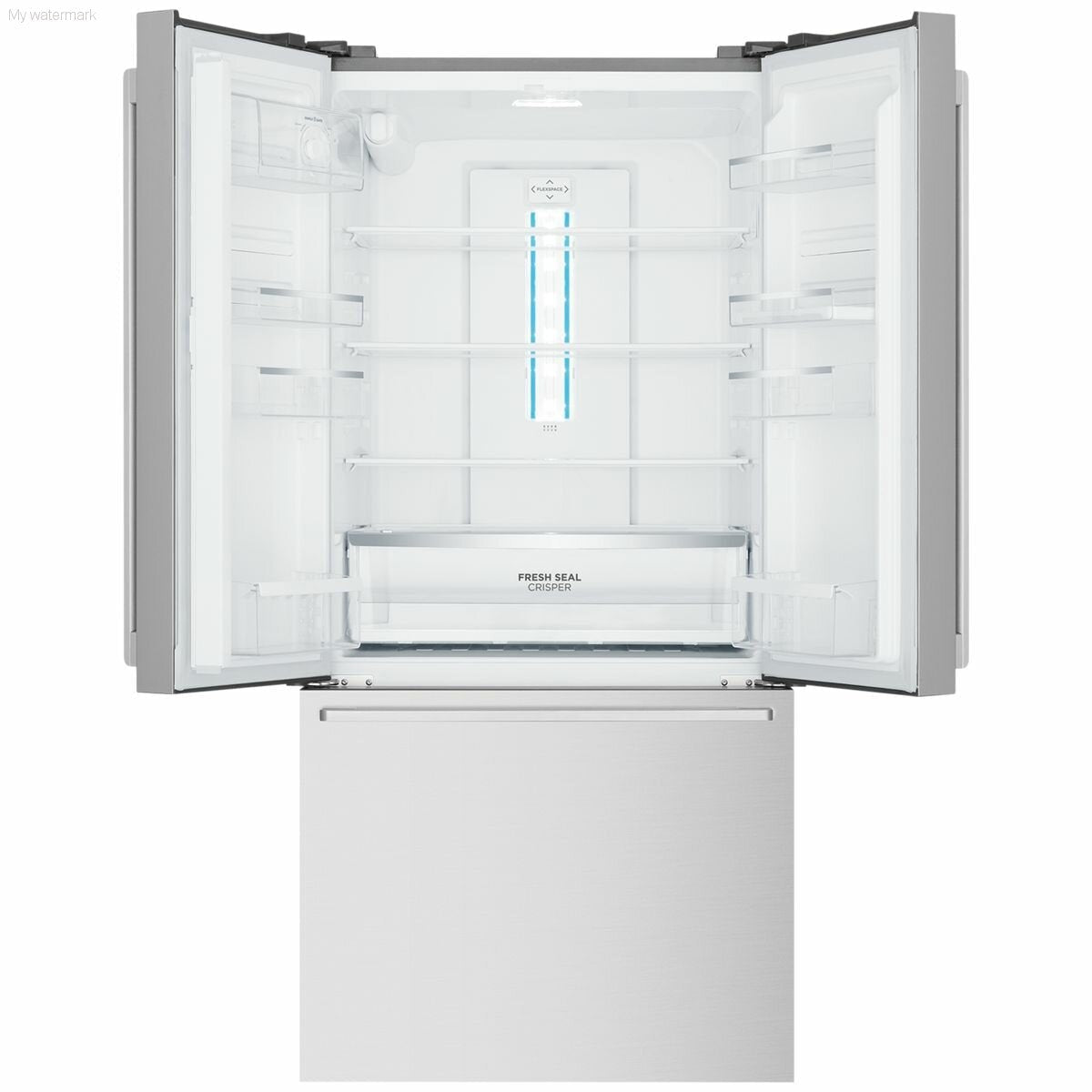 Westinghouse 491L French Door Fridge with Ice and Water