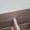 150cm Oak Timber Wall Hung Vanity