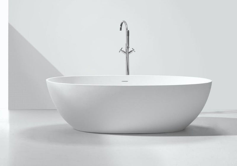 freestanding oval bath