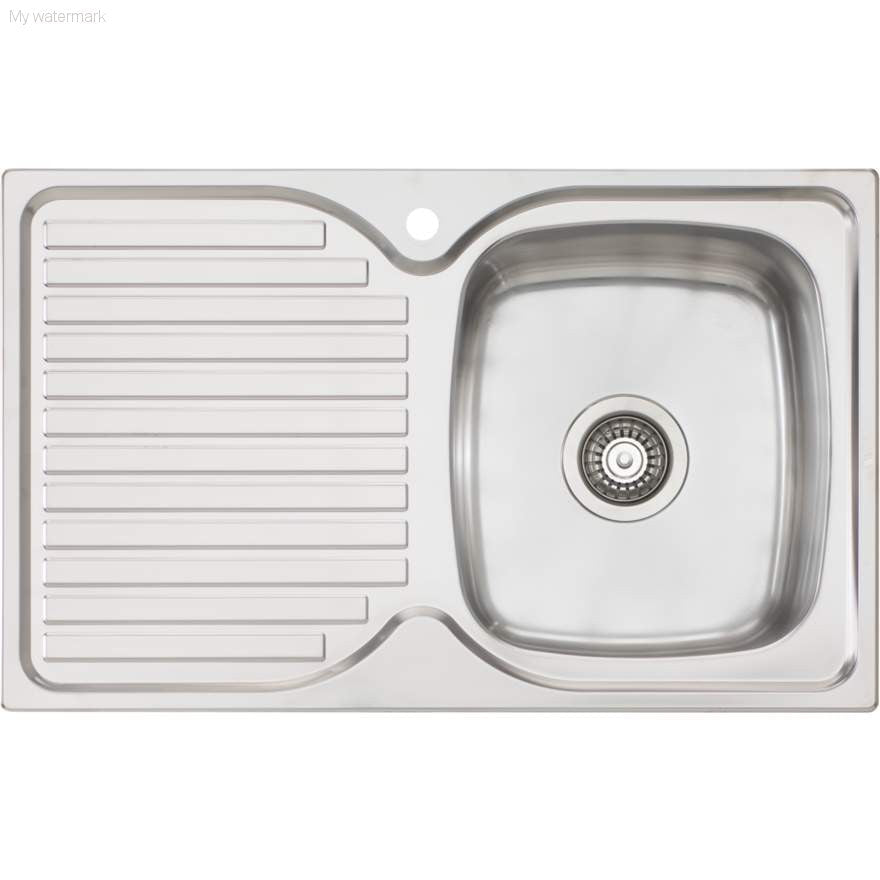 Endeavour Single Bowl Sink With Drainer RH