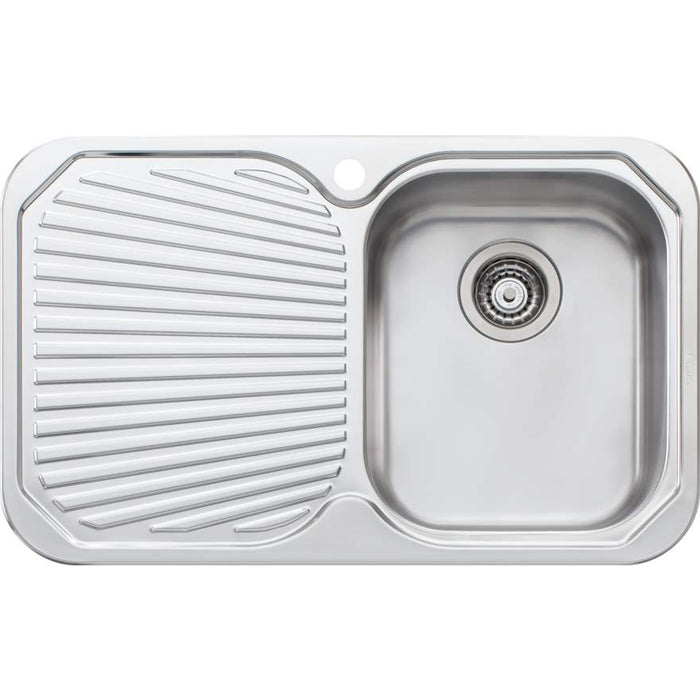 Petite Single Bowl Sink With Drainer rh
