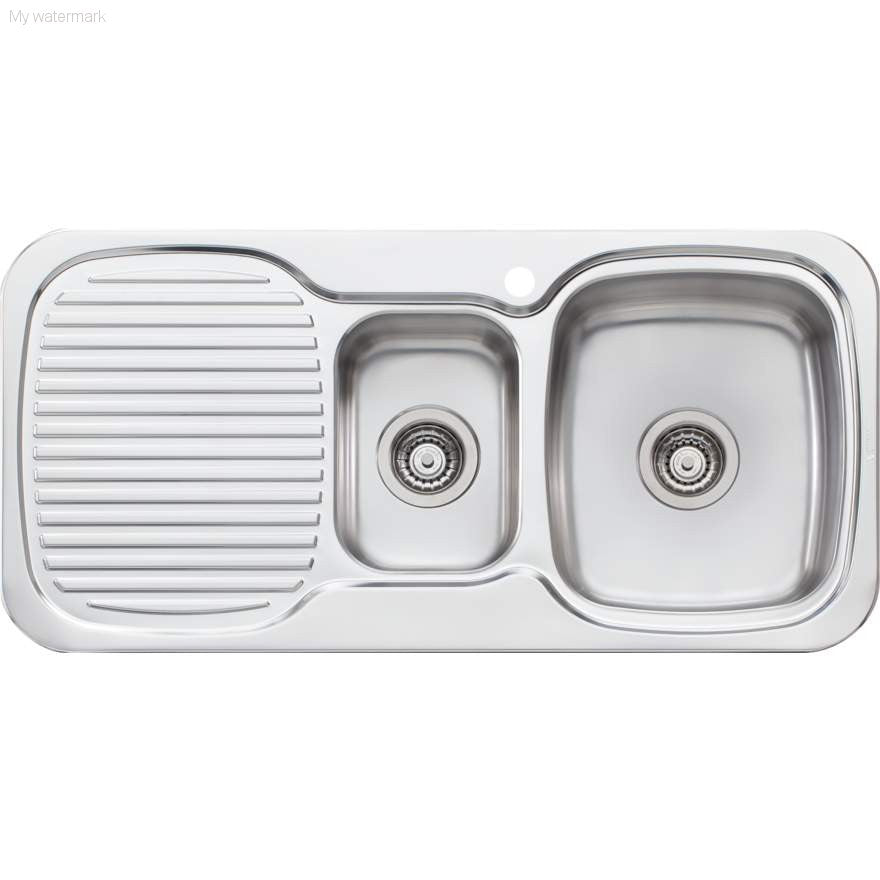Lakeland 1 & 1/2 Bowl Sink With Drainer