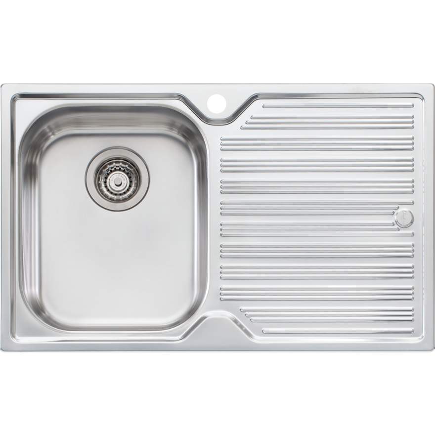 Diaz Single Bowl Sink with Drainer Lh