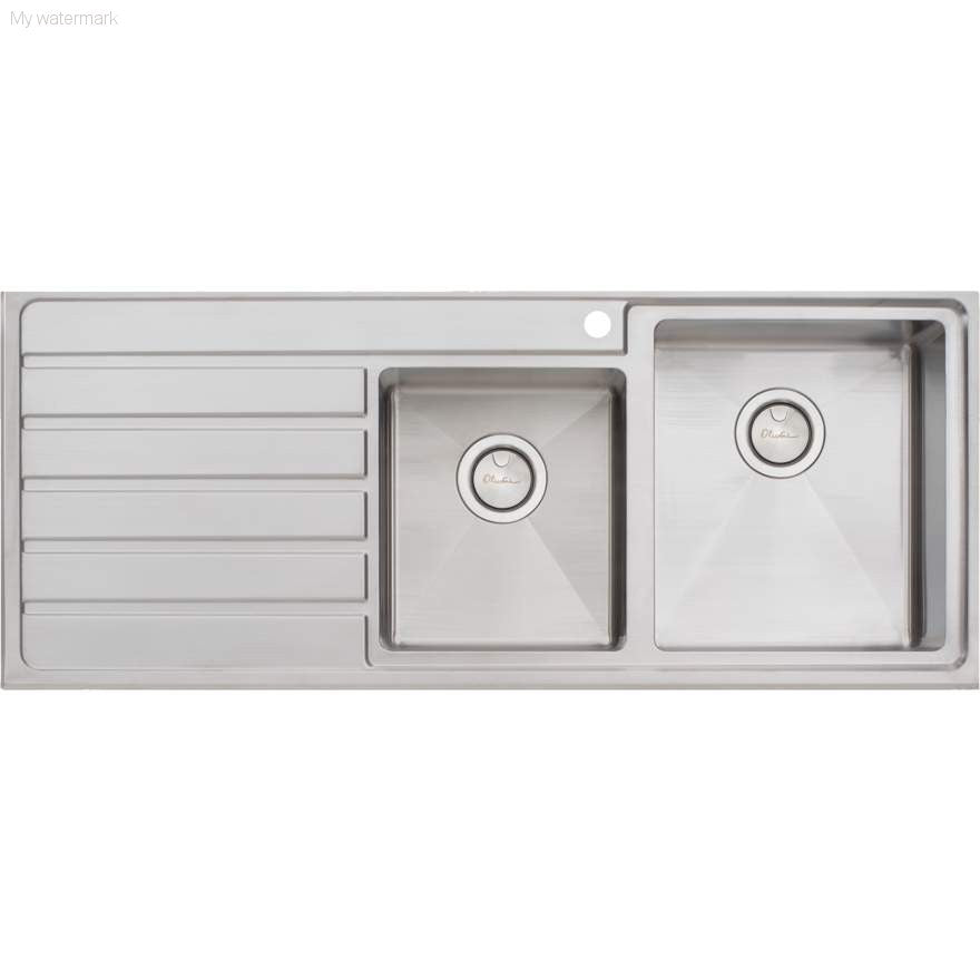 Apollo Right hand 1 & 3/4 Bowl Inset Sink