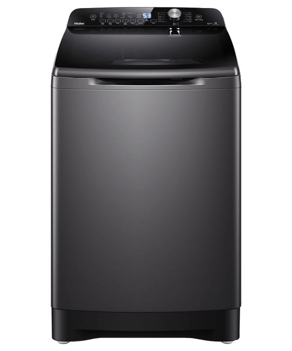 Haier Top Loader Washing Machine, 10kg Black