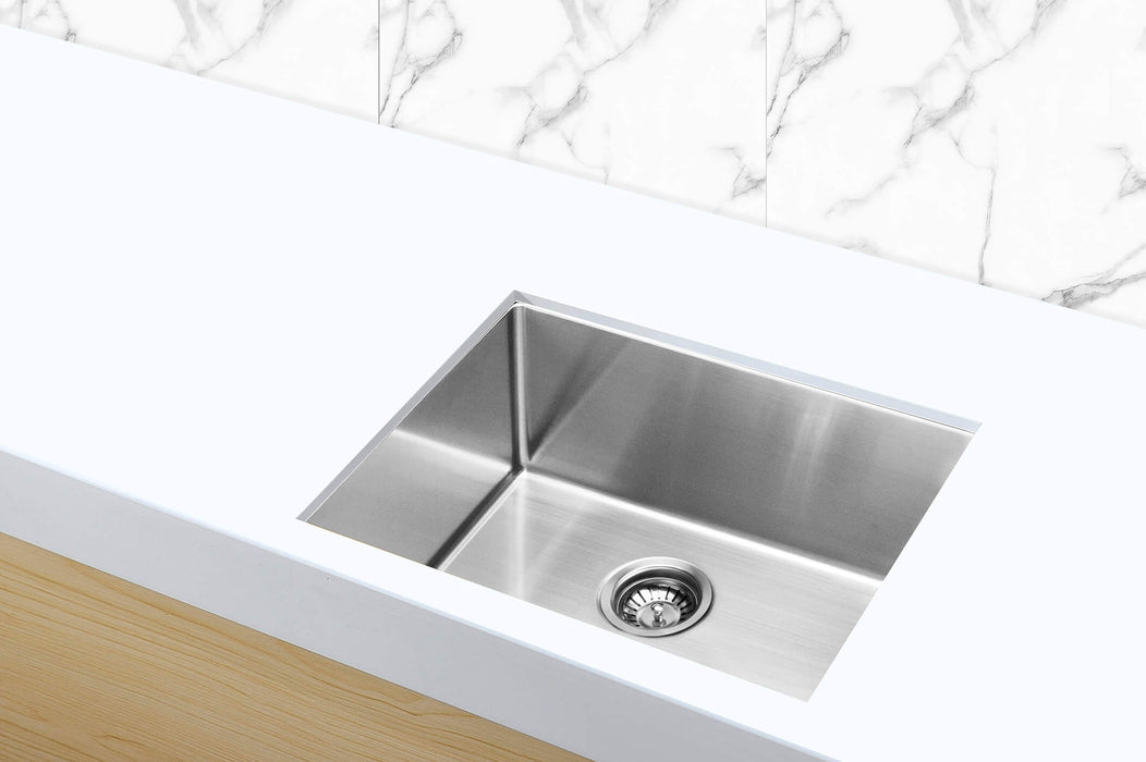 Kitchen Sink - Single Bowl 380 x 440 - PVD Brushed Nickel