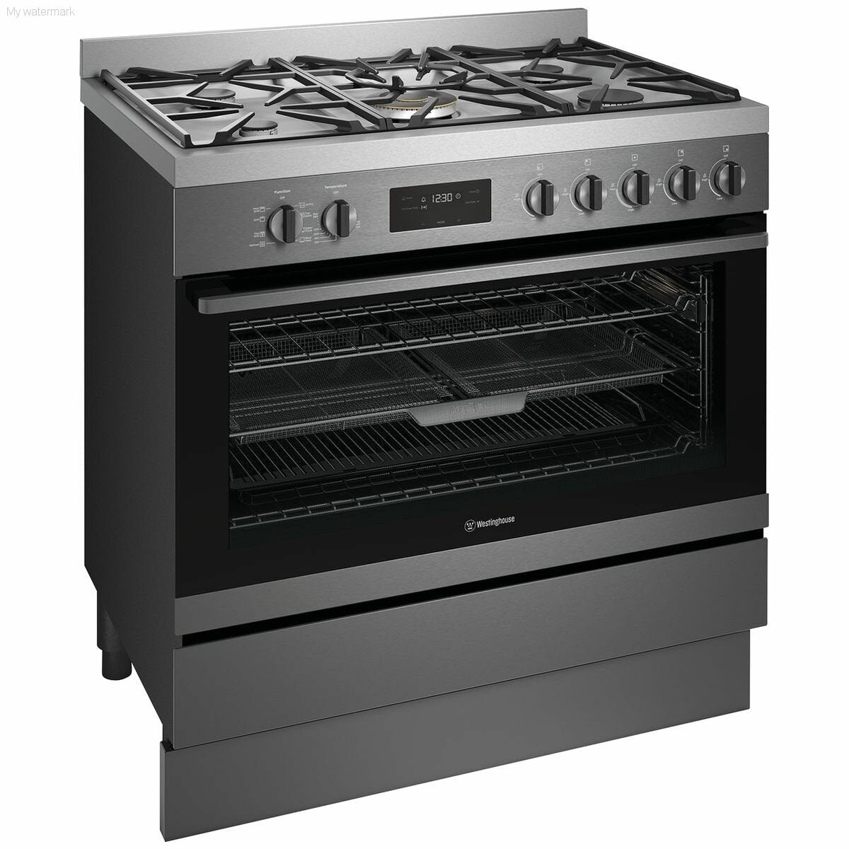 Westinghouse 90cm Dual Fuel Freestanding Oven with AirFry